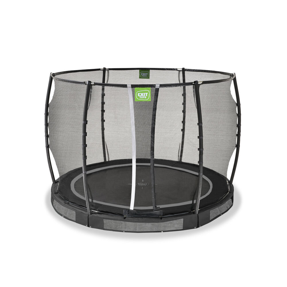 EXIT Allure Premium - Inground trampoline - Zwart - 305 cm