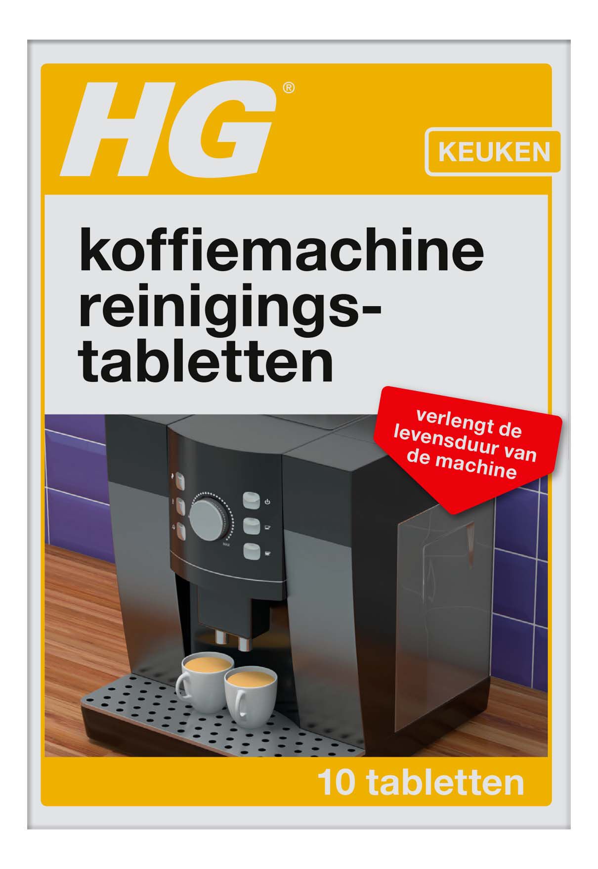 HG Reinigingstabletten voor koffiemachine - Reinigingsmiddel