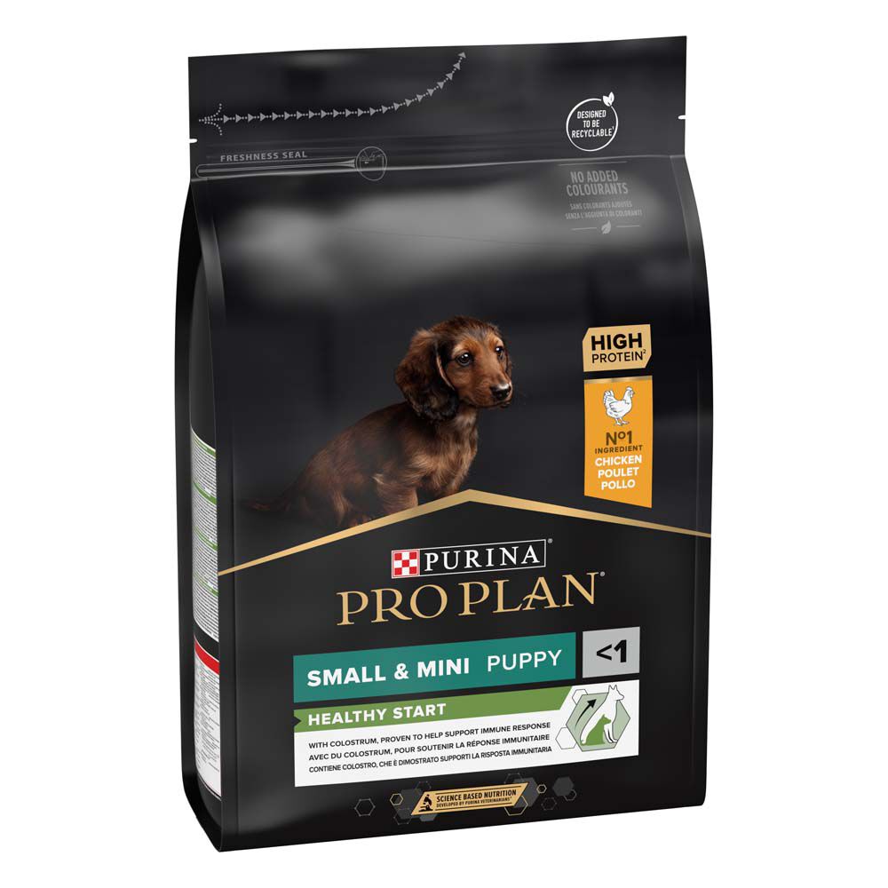 PRO PLAN Healthy Start Puppy Small/Mini - Hondenvoer - 3 Kilogram - kip