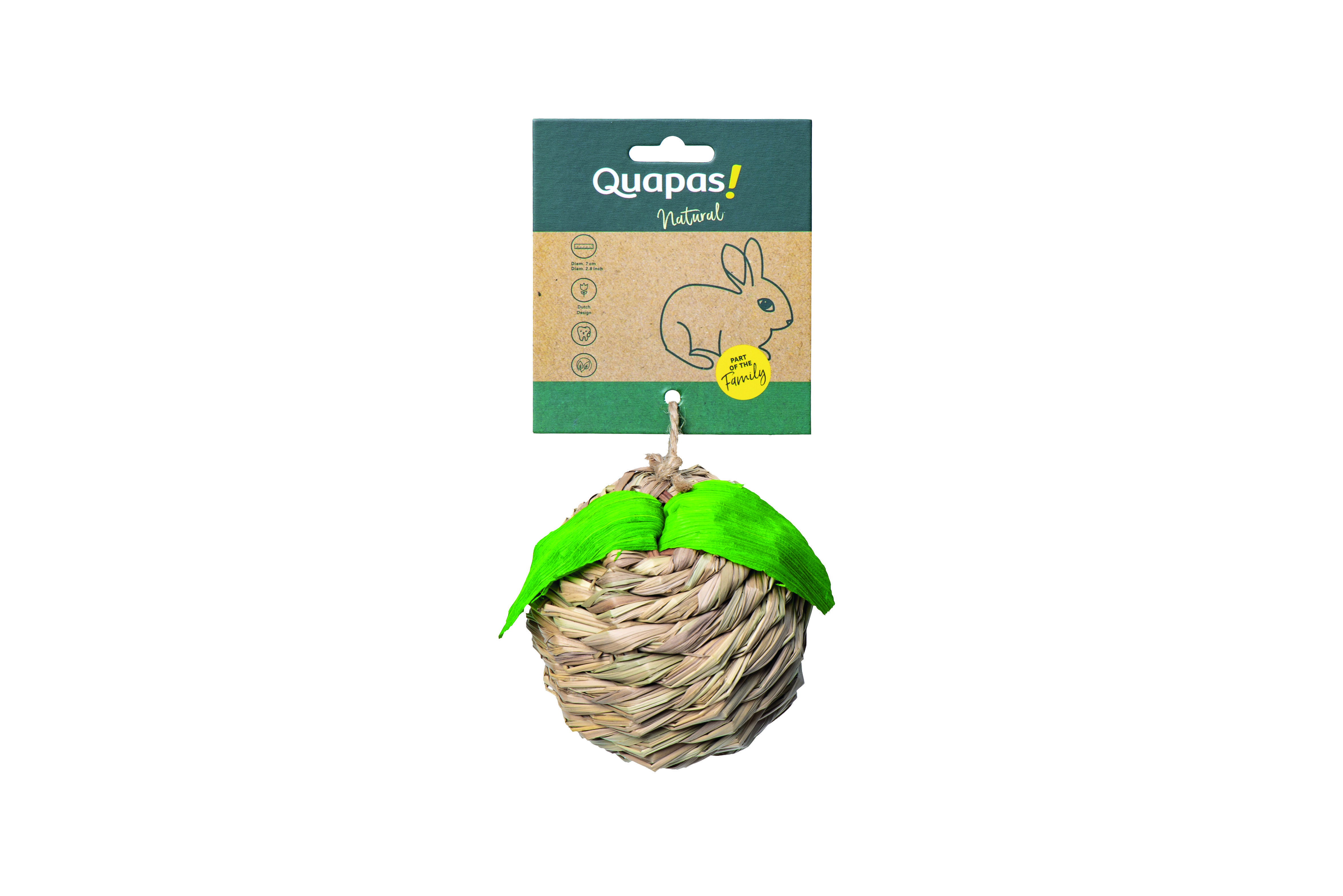 Quapas! Kogelbies Appel - Knaagdierpeelgoed Quapas! Kogelbies Appel - Knaagdierpeelgoed