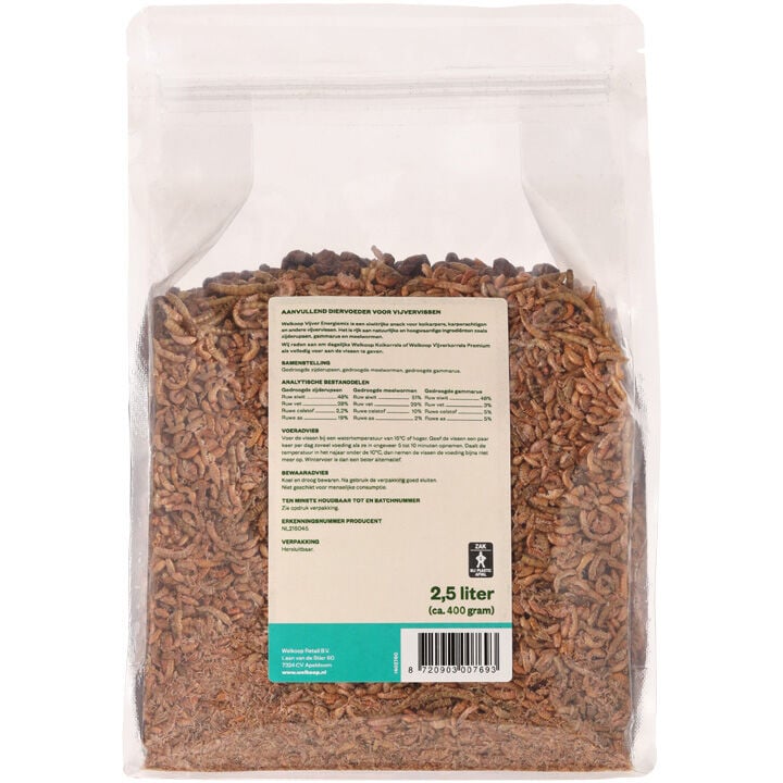 Welkoop Energiemix - Vijvervissenvoer - 2.5 Liter