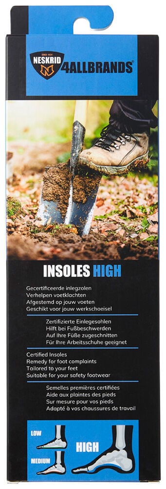 Neskrid High Safety - Inlegzool - Blauw - 36