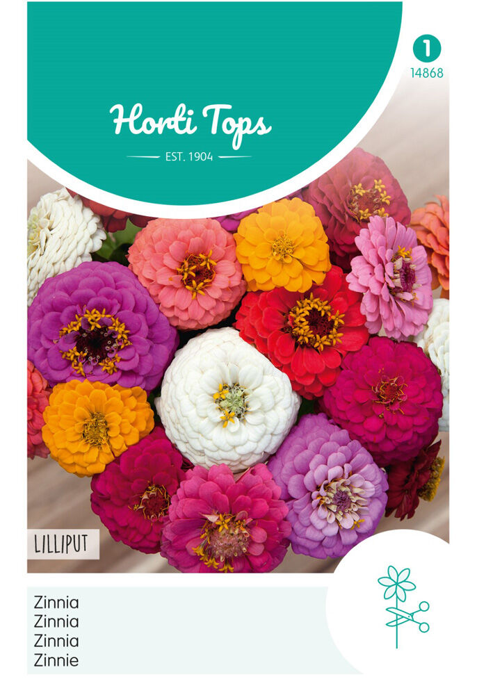 Hortitops Zinnia Lilliput - Bloemzaden