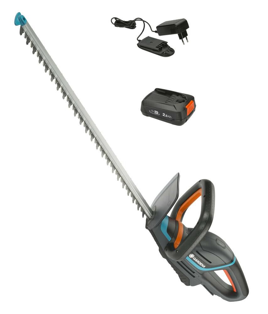 Gardena ComfortCut 60/18V P4A (incl. accu en lader) - Accu-heggenschaar - 60 cm Gardena ComfortCut 60/18V P4A (incl. accu en lader) - Accu-heggenschaar - 60 cm