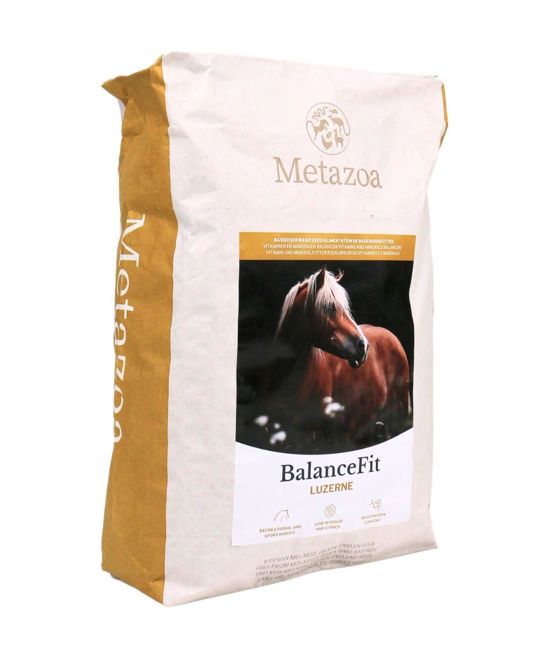 Metazoa BalanceFit Luzerne - Specialiteit - Paardenvoer - 15 Kilogram - Zak Metazoa BalanceFit Luzerne - Specialiteit - Paardenvoer - 15 Kilogram - Zak