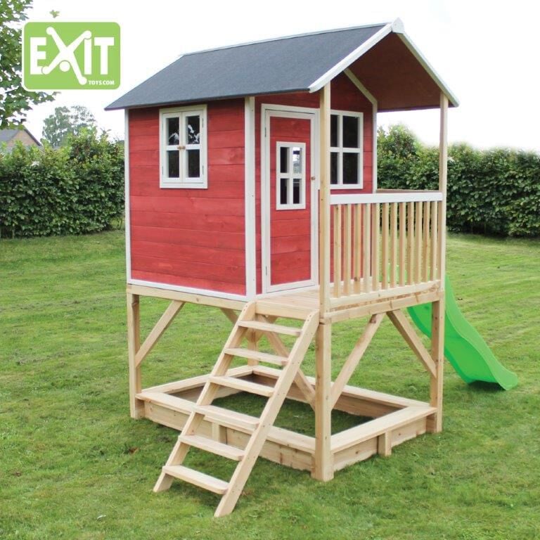EXIT Loft 500 - Speelhuisje - Rood - Hout