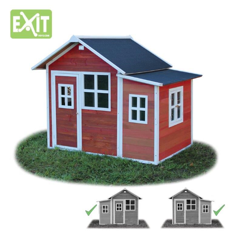 EXIT Loft 150 - Speelhuisje - Rood - Hout