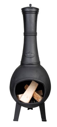 Esschert Fancy Flames Small - Tuinhaard - Rond - Zwart - Gietijzer - S