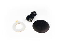 Flexi Led System Vario - Veiligheidslampje - Rollijn - Hondenriem accessoire - zwart