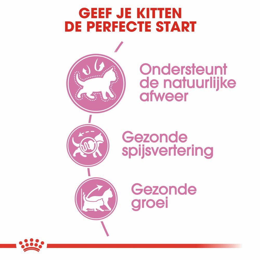 Royal Canin Kitten - Kattenvoer - 0.4 Kilogram - Gevogelte