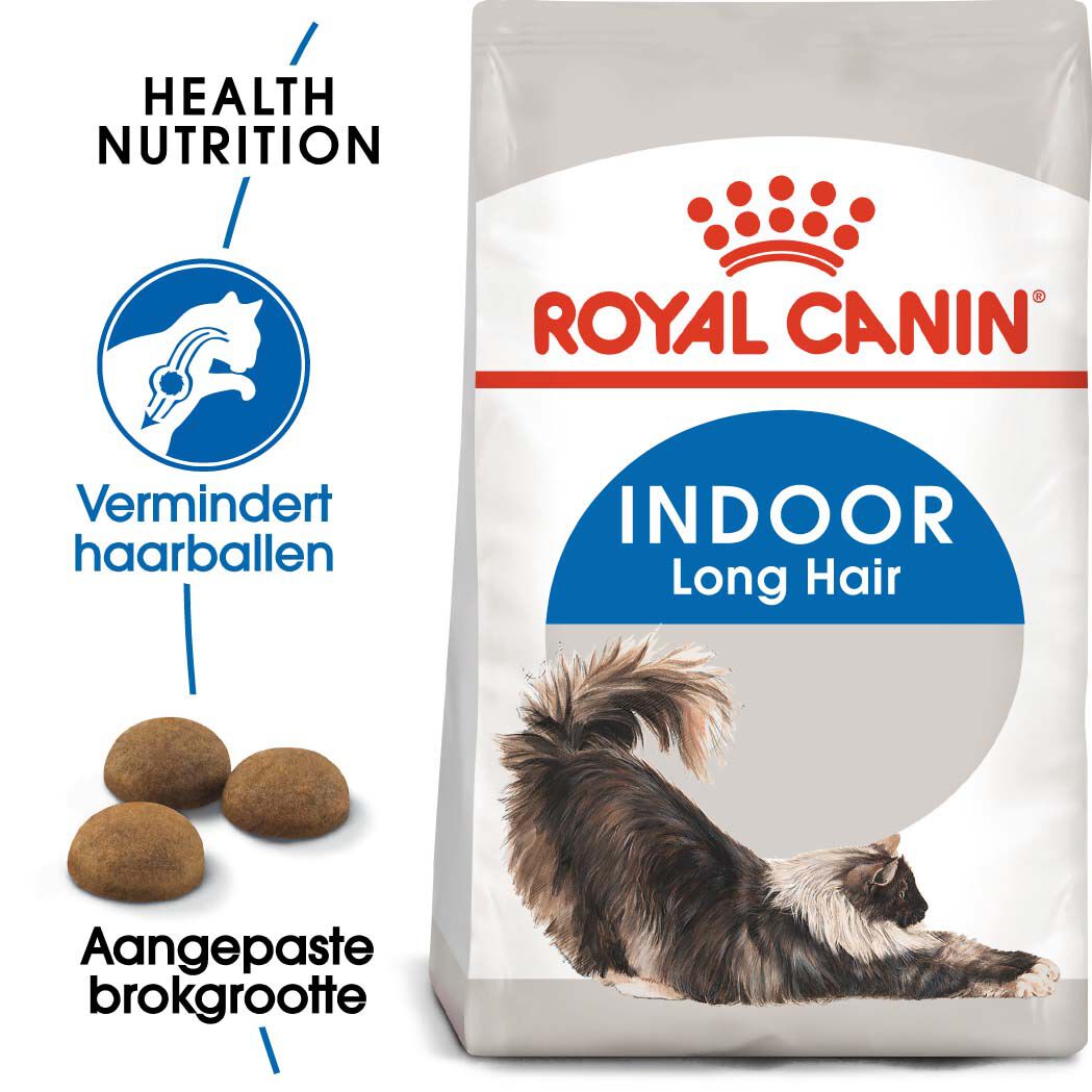 Royal Canin Indoor Long Hair - Kattenvoer - 0.4 Kilogram - Gevogelte
