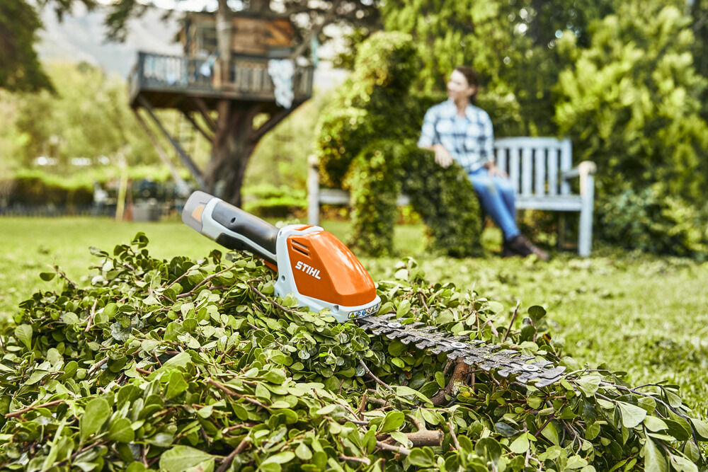 STIHL HSA 26 - Accu gras- en buxusschaar set - 20 cm