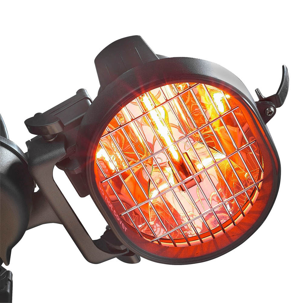 Eurom 1500  - Parasol-heater - Zwart - 1500 W