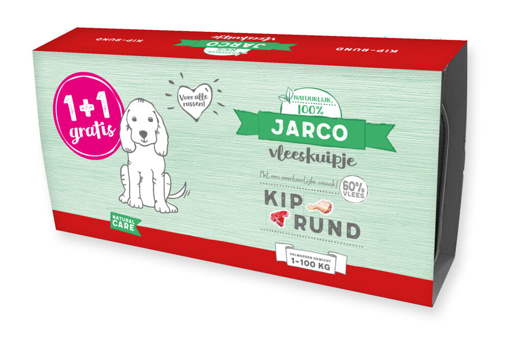 Jarco Dog Alu - Hondenvoer - 300 Gram - rund, kip