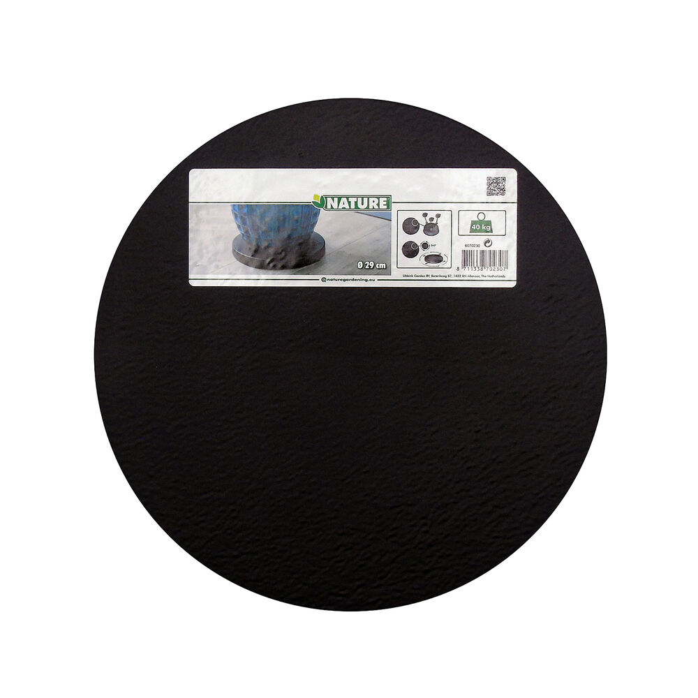 Nature - Plantentrolley - Antraciet - Ø 29cm