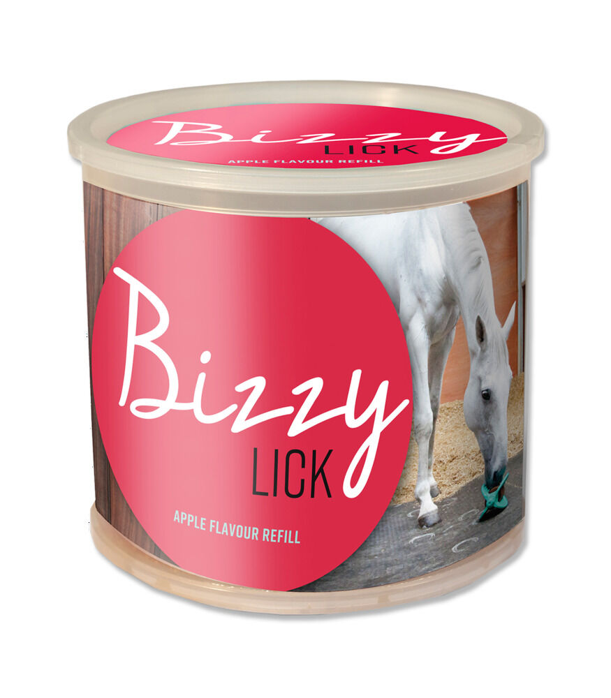 Bizzy Lick - Liksteen Appel - 1 Kilogram - Pot - appel Bizzy Lick - Liksteen Appel - 1 Kilogram - Pot - appel