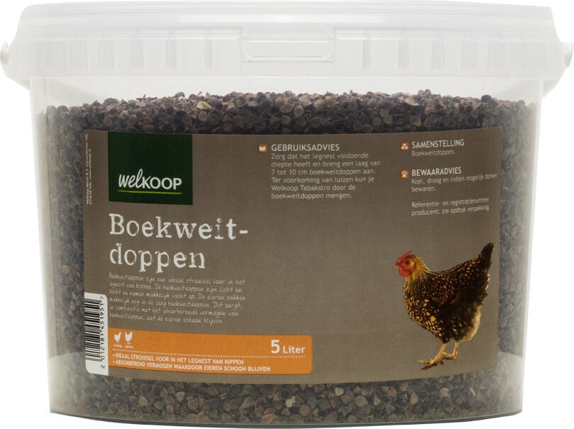 Welkoop Boekweitdoppen - Neststrooisel - 5 Liter