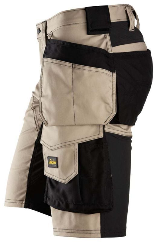 Snickers AllroundWork 6141 Stretch - Korte werkbroek - Khaki - 50