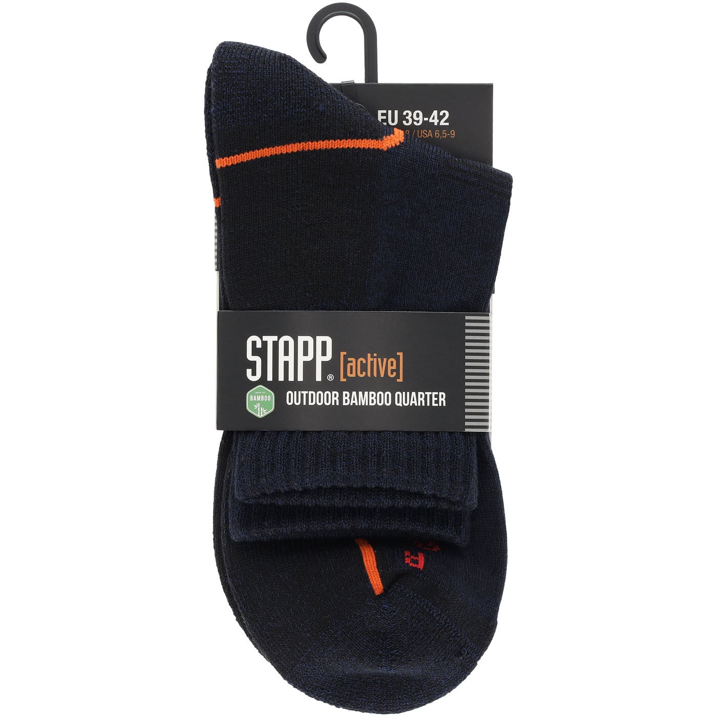 STAPP Bamboo Quarter - Wandelsokken - Blauw - 35-38 STAPP Bamboo Quarter - Wandelsokken - Blauw - 35-38
