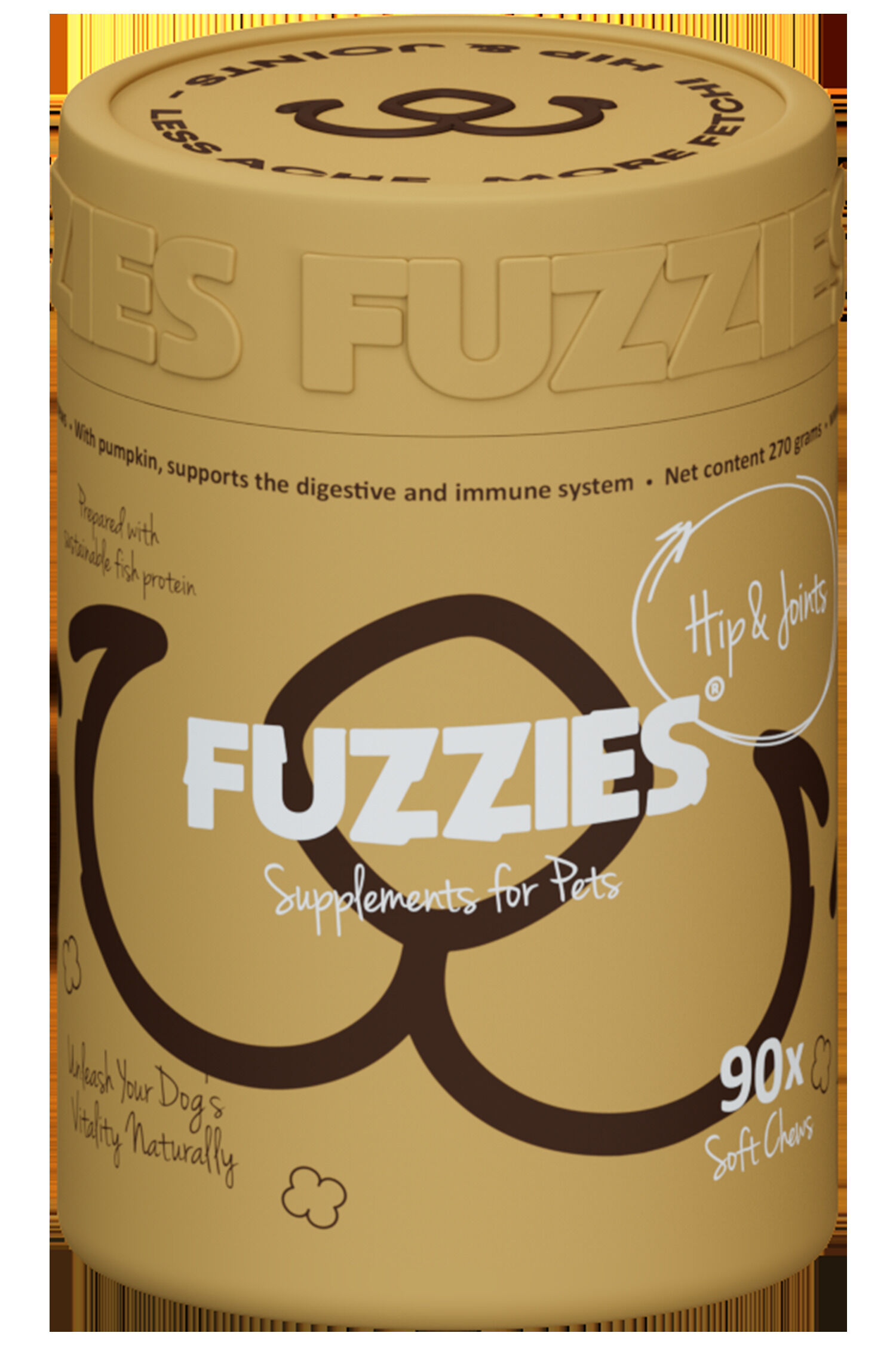 Fuzzies Hip & Joint - Hondensnack Fuzzies Hip & Joint - Hondensnack
