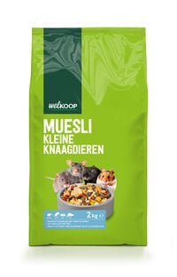 Welkoop Muesli - Knaagdiervoer - 2 Kilogram