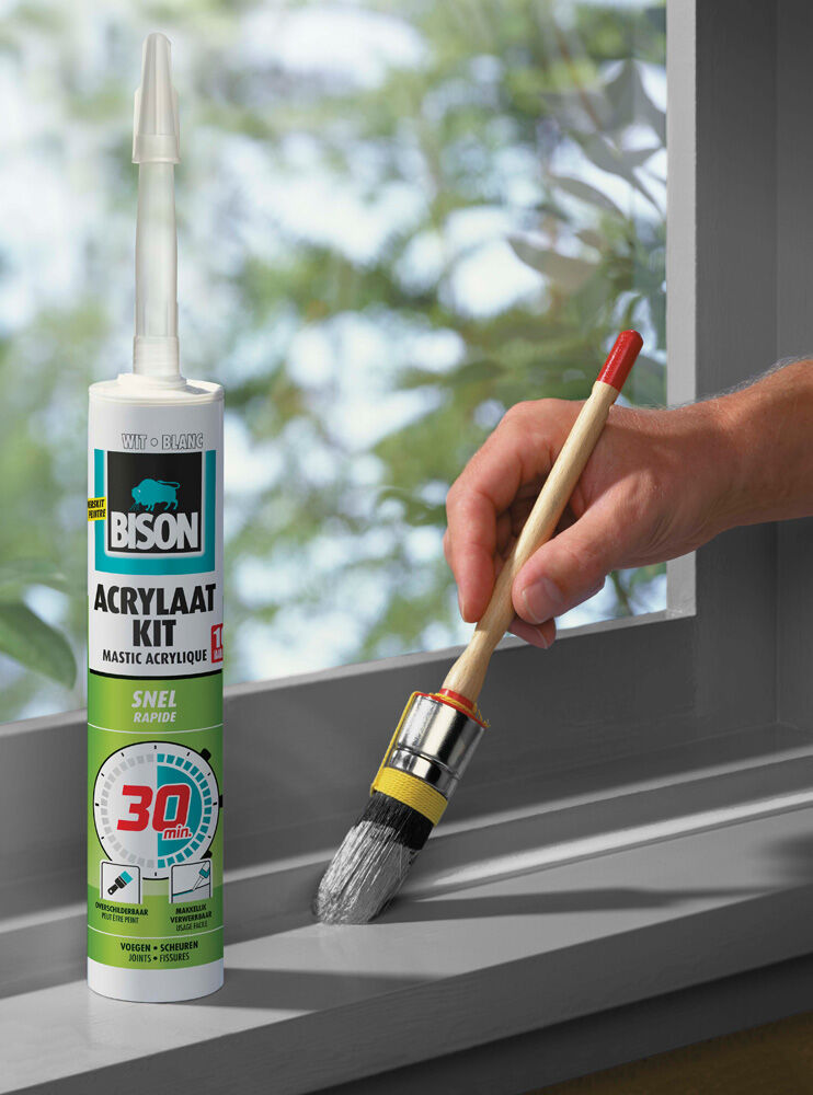 Bison Acrylaatkit 30 minuten - 310 Milliliter - Wit
