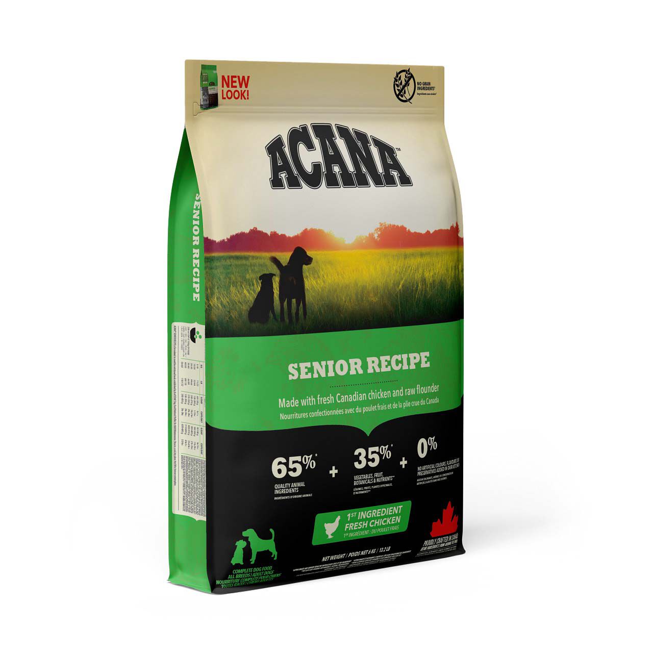 Acana Dog recipe Senior - Hondenvoer - 6 Kilogram - gevogelte