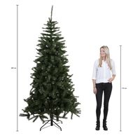 Triumph Tree Forest Frosted Pine - Kunstkerstboom - Groen/frosted - 0 - 260 cm