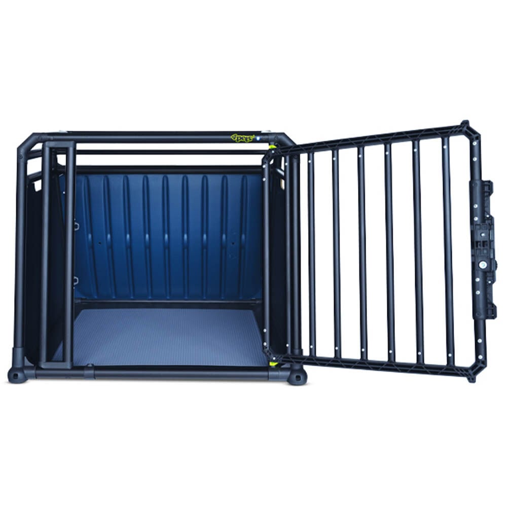 4Pets Pro Noir 4 - Autobench Hond - Zwart - 8873.5x8581.5x66 cm - S