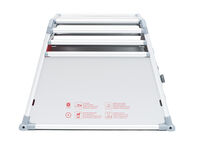 4Pets Pro 3 - Autobench Hond - chroom - 66x68x93.5 cm - L