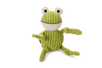 Beeztees Kikker Froggy - Knuffel - Hondenspeelgoed - Groen - 8.5x11x30 cm