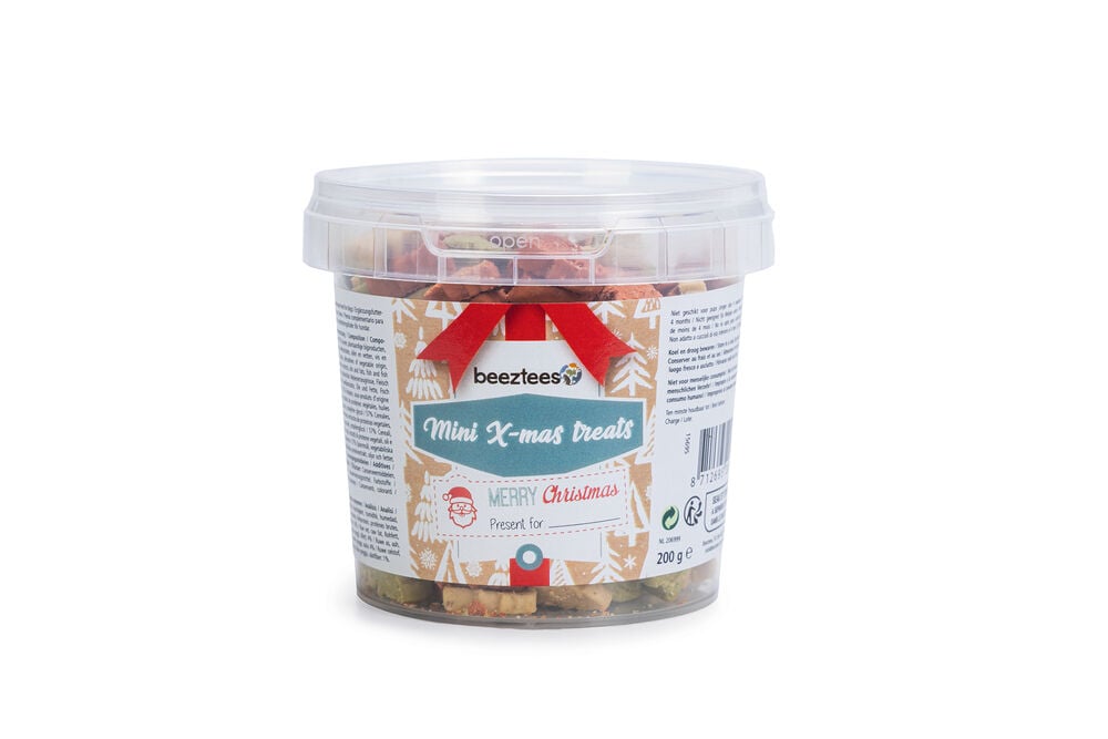 Beeztees Mini X-Mas Treats - Hondensnack Beeztees Mini X-Mas Treats - Hondensnack
