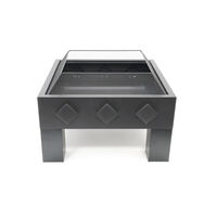 HEAT Kvadrat - Vuurschaal - Rond - Zwart - Staal