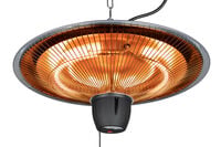 Eurom 1502 - Hangende terrasverwarmer - Grijs - 1500 W