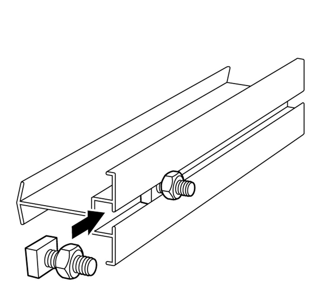 Royal Well Bouten en moeren 10 st.  - Kas accessoires