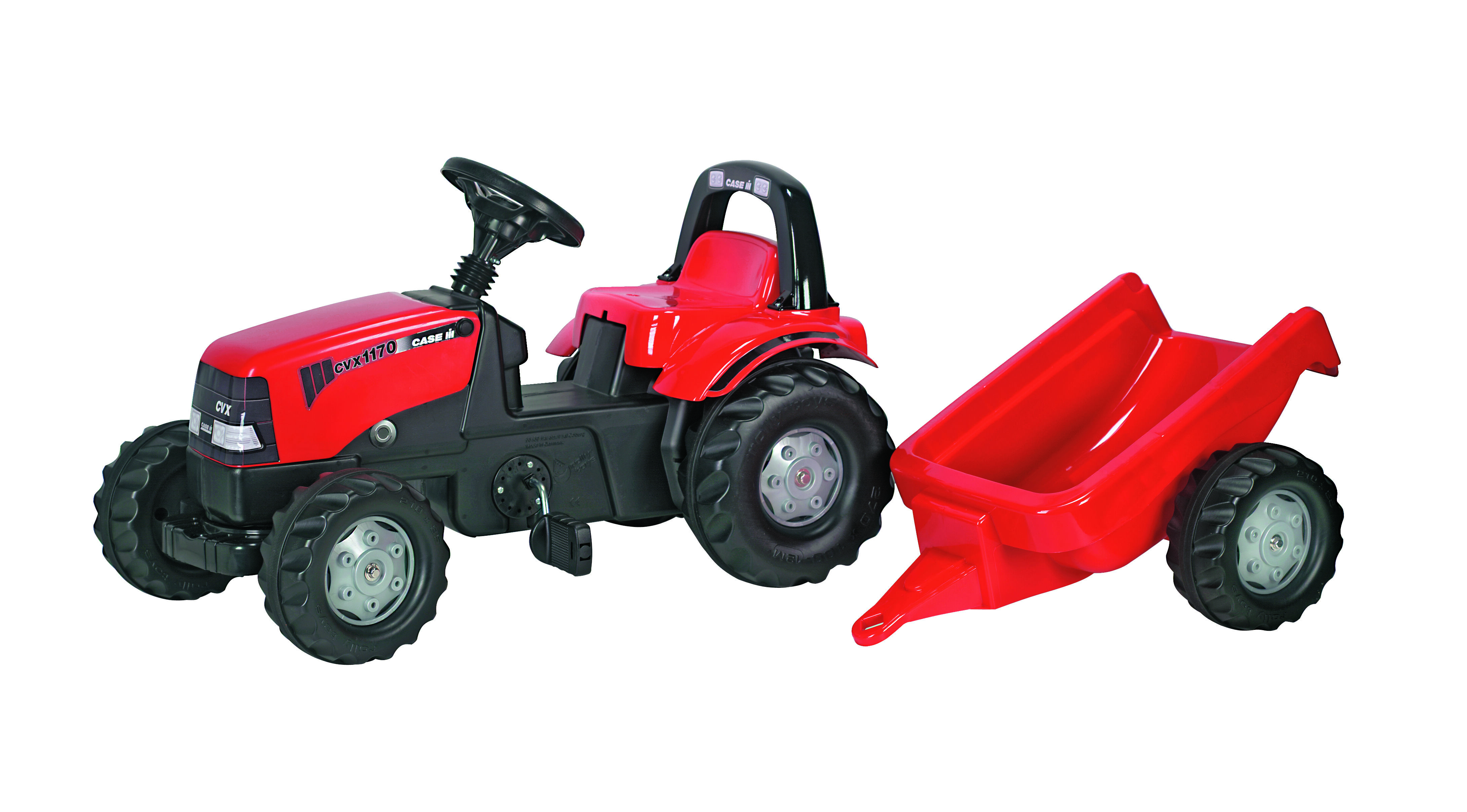 Rolly toys kid Case + aanhanger - Tractoren