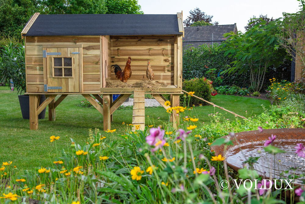 Voldux Dennis - Dierenverblijf - Naturel - 163x201x107 cm