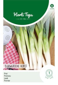 Hortitops Prei Allium porrum L. Blauwgroene Herfst Ideal - Prei