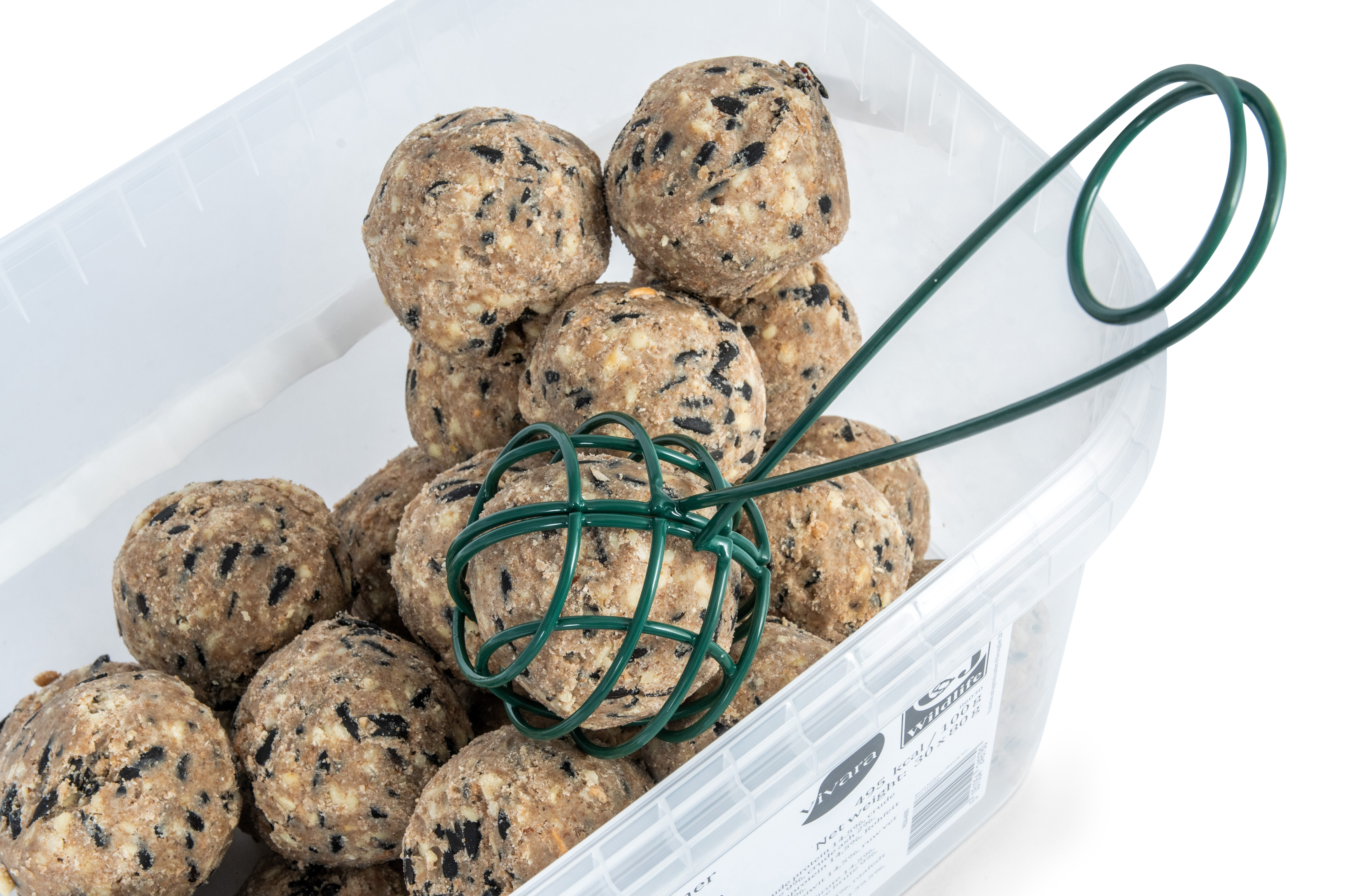 CJ Wildlife Lima Vetbolhouder  - en Schep - 22.4x6.8x6.8 cm