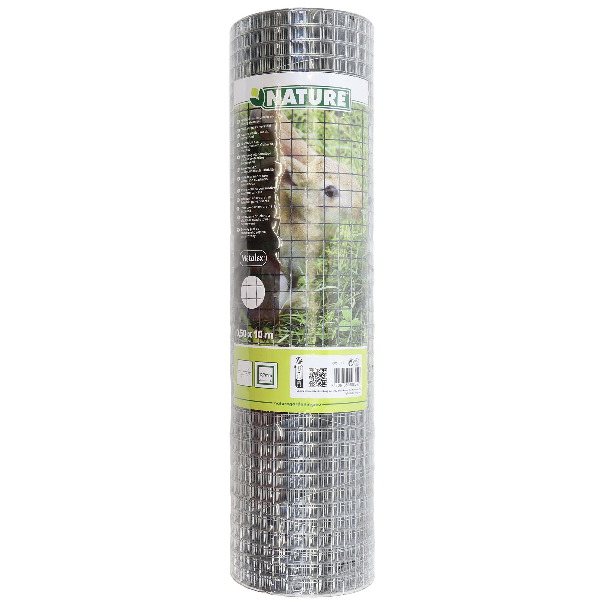 Nature vierkant verzinkt 12,7mm - Gaas - 50 cm - 50x1000 cm - 1000 cm Nature vierkant verzinkt 12,7mm - Gaas - 50 cm - 50x1000 cm - 1000 cm