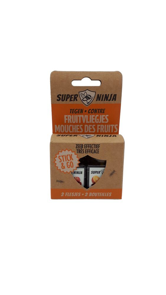 Super Ninja tegen fruitvliegjes - Fruitvliegval