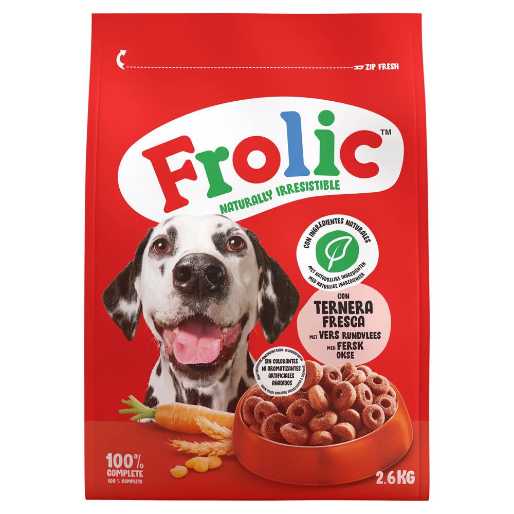 Frolic - Hondenvoer - 2.6 Kilogram - rund Frolic - Hondenvoer - 2.6 Kilogram - rund