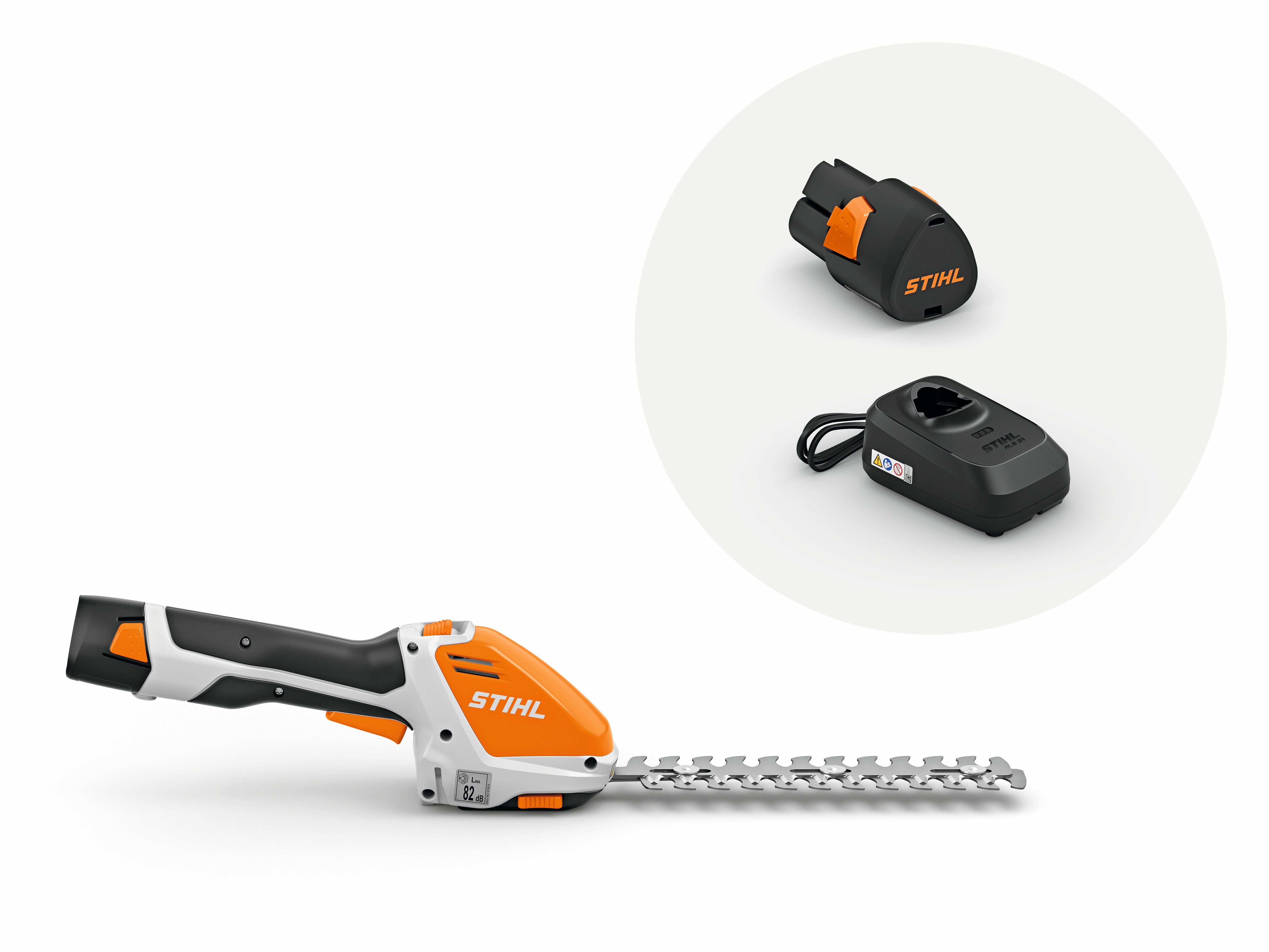 STIHL HSA 26 - Accu gras- en buxusschaar set (incl. accu en lader) STIHL HSA 26 - Accu gras- en buxusschaar set (incl. accu en lader)
