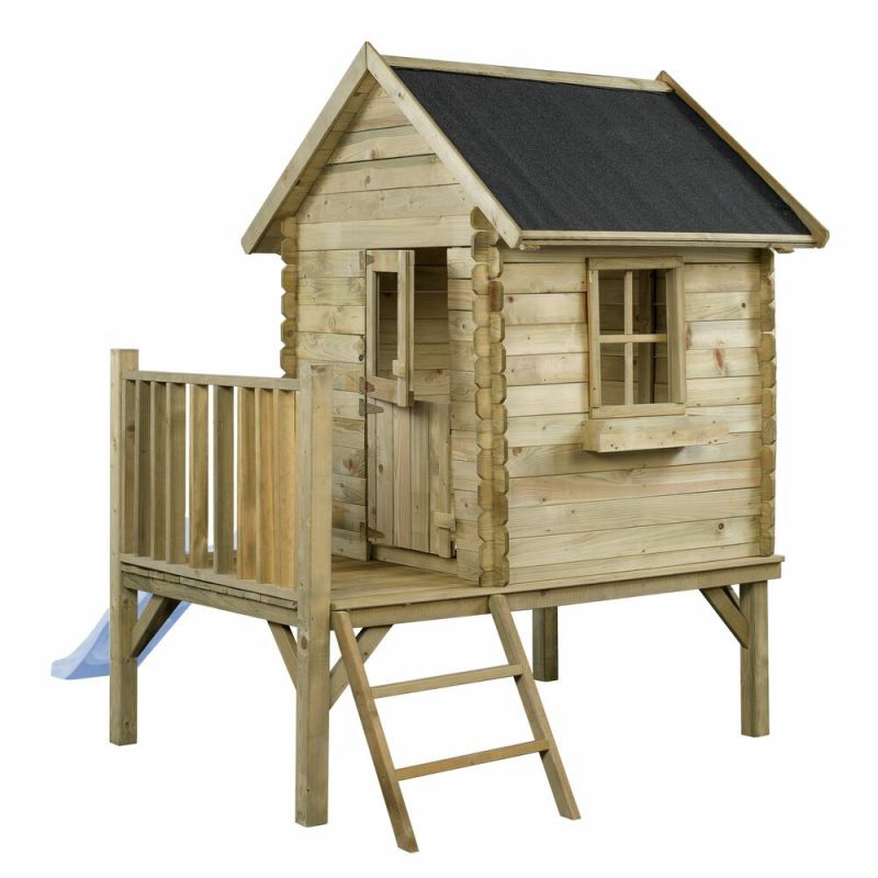 Swing King Camilla - Speelhuisje - Pastel Blauw - Hout Swing King Camilla - Speelhuisje - Pastel Blauw - Hout