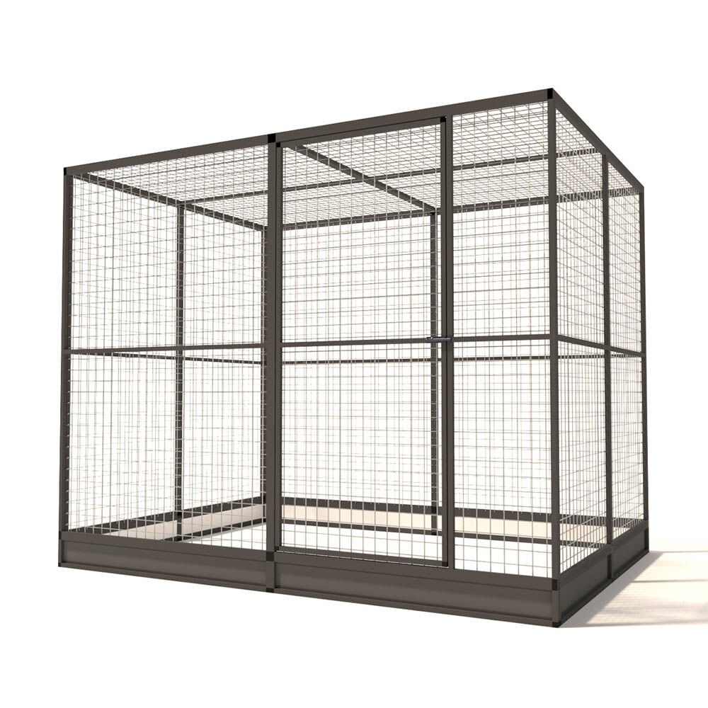 Glorenza Noa - Kattenren - Antraciet - 193x176x242 cm Glorenza Noa - Kattenren - Antraciet - 193x176x242 cm