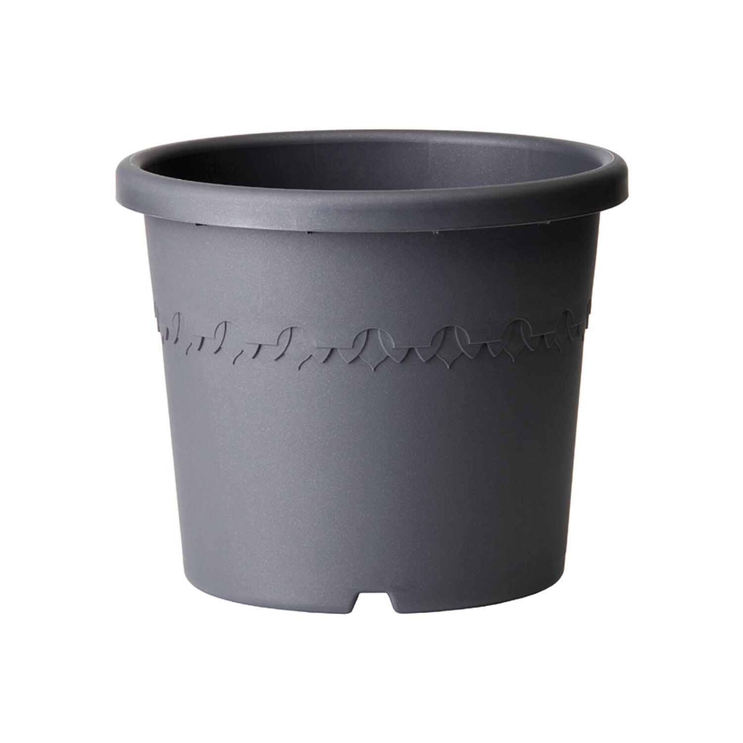 Elho Algarve - Bloempot - Antraciet - 25 cm Elho Algarve - Bloempot - Antraciet - 25 cm