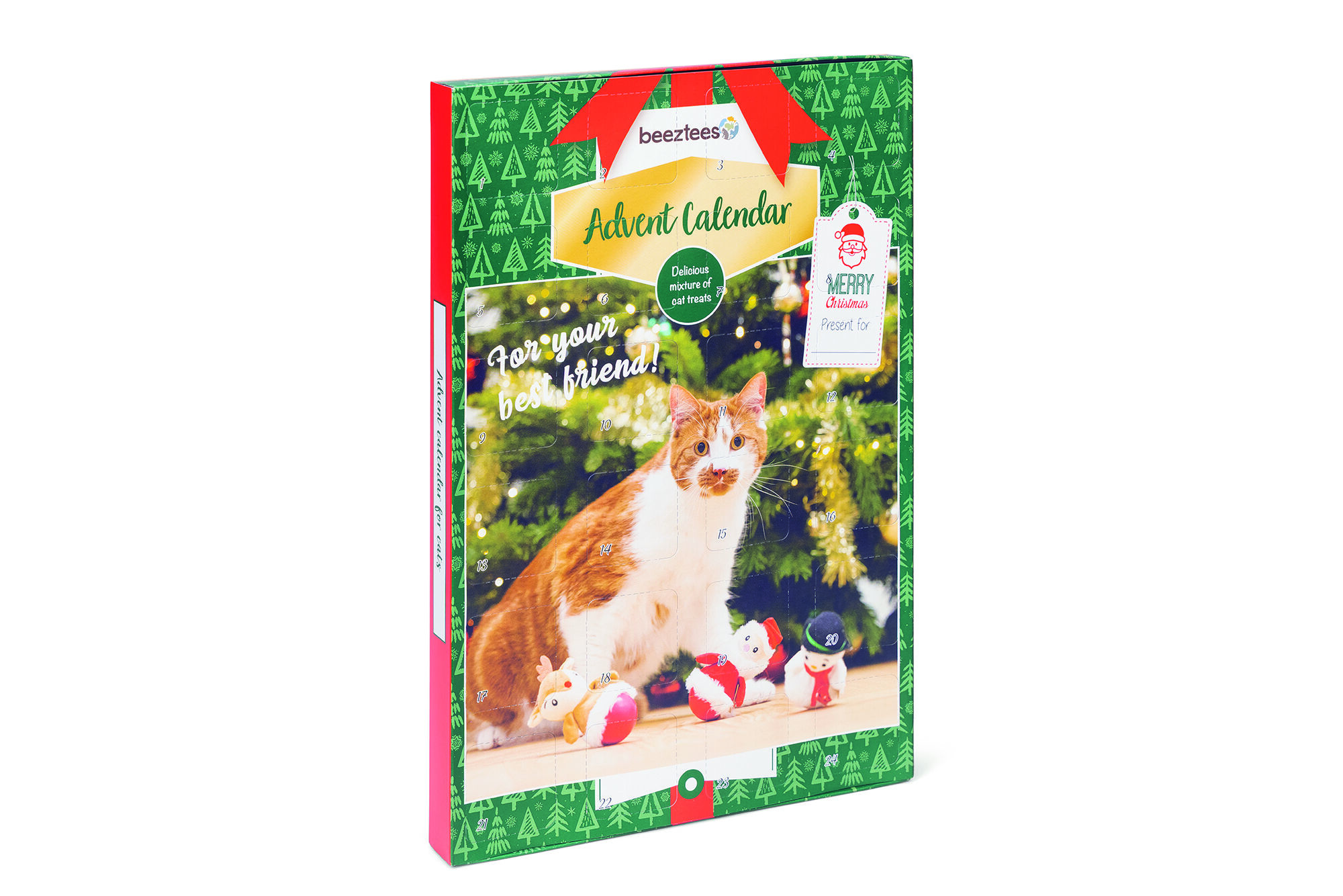 Beeztees Kerst Adventskalender Purr - Kattensnack