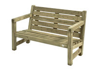 Talen Buitenmeubelen 2-zits - Tuinbank - Groen - 82x185x72 cm