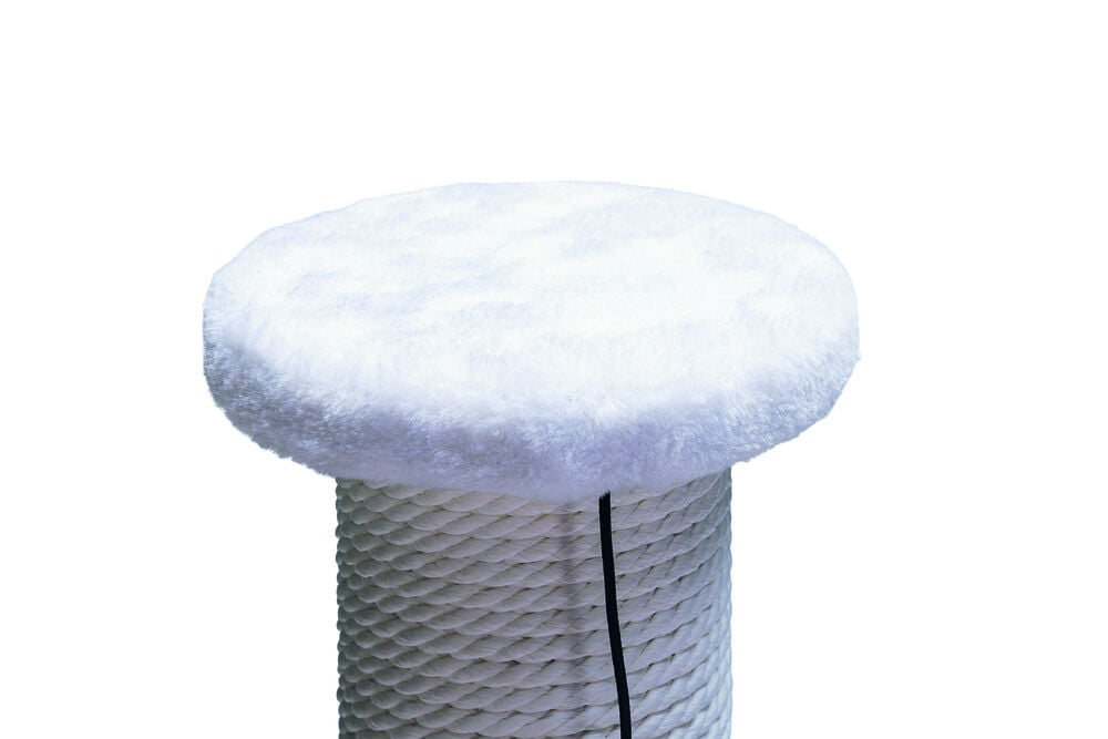 Beeztees Serpa - Krabpaal - Wit - 60x35x36 cm