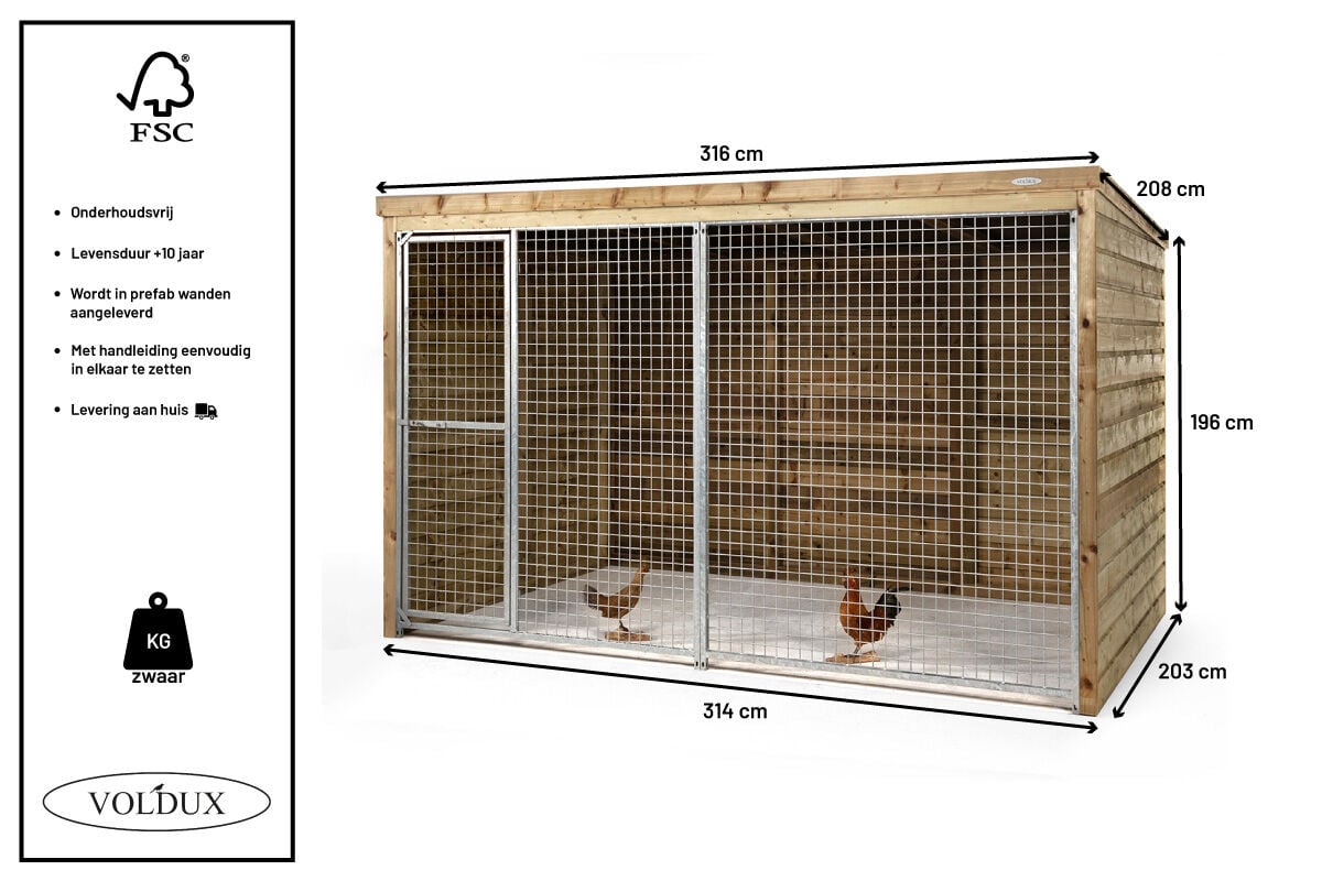 Voldux  Bram - Kippenren